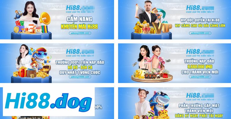 Các chương trình khuyến mãi tại Hi88 luôn nhiều và đa dạng
